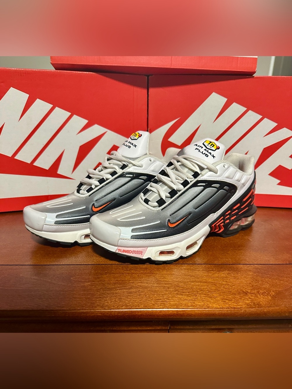Nike Air Max Plus 3 'White Team Orange' (2023)